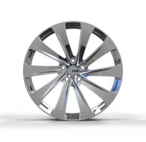 Quality Mirror Polish Hyper Black Custom Forged Wheels 19x8 5x112 For Volkswagen wholesale