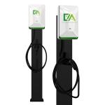 Angel Series White Angel 7KW/11KW/21KW Vertical Electric Vehicle AC Charging