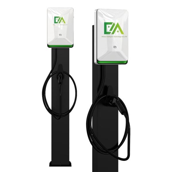 Angel Series White Angel 7KW/11KW/21KW Vertical Electric Vehicle AC Charging