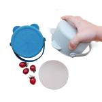 Kids Silicone Feeding Bowl Bear Shape BPA Free Baby Training Bowl Customized