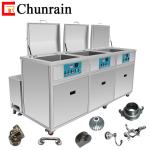3-Tank Ultrasonic Cleaner For aluminum parts Stainless steel parts with cleaning