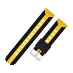 Double Color Customize Silicone Rubber Watch Strap Bands 20mm Fashion