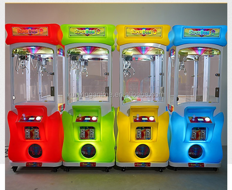 110V/220V/230V Voltage Doll Machine Super Box Toy Crane Machine Indoor Arcade Game