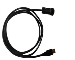 Quality Anti-Interference High Voltage USB Aviation Connector Male Industrial Wire Harness 300V wholesale