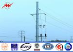 Conical steel tube Galvanized Steel Pole for overheadline project