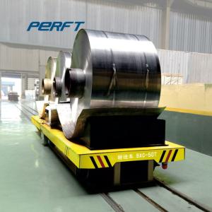 Quality Custom Battery Operated Steel Coil Transfer Trolley Material Handling Equipment wholesale