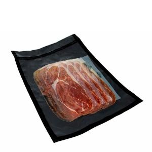 Quality Embossed Food Grade Plastic Black&amp; Clear Vacuum Seal Bags CE For Meat Storage wholesale