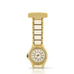 Nurses Watch High-Quality Diamond Quartz Pocket Doctor Clock Brooch Nurse Fob