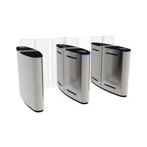 Quality 0.7s/Person Entrance Control Solutions Sliding Turnstile 50W wholesale