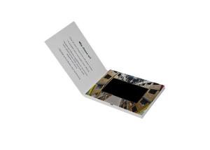 Quality 4C Printing Video Postcard Mini 4.3 Inches LCD Screen Video Brochure wholesale