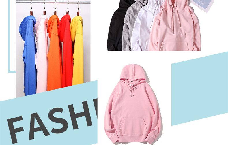 Casual Hoodies Sweatshirts Men&prime;s Solid Color Hoodies Sweatshirt Tops for Men