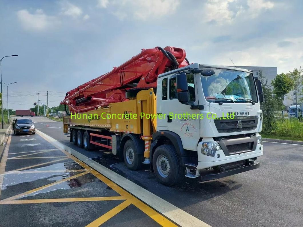 New 75m Concrete Pump Truck Concrete Boom Pump