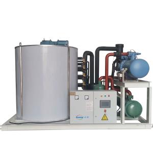 Quality 20 Tons Freshwater Flake Ice Machine Direct Cooling wholesale