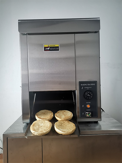 1.6kW Bun Toaster Machine For Fast Food Restaurants