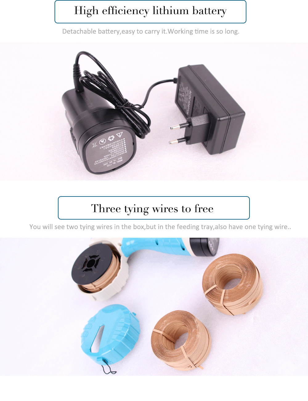 Swansoft CE Certificate Orchard Electric Tying Machine/Binder and Garden Electric Tapetool