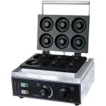 Fast Food Automatic Snacks Making Machine Electric Waffle Maker Baked Mini 6