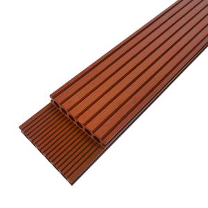 Quality Round Hollow WPC Outdoor Decking Floor Weather Resistant wholesale