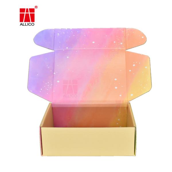 Cheap Silver Stamping Corrugated Mailing Boxes for sale