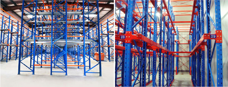 Drive Through Rack Heavy Duty Pallet Rack Warehouse Storage Racking