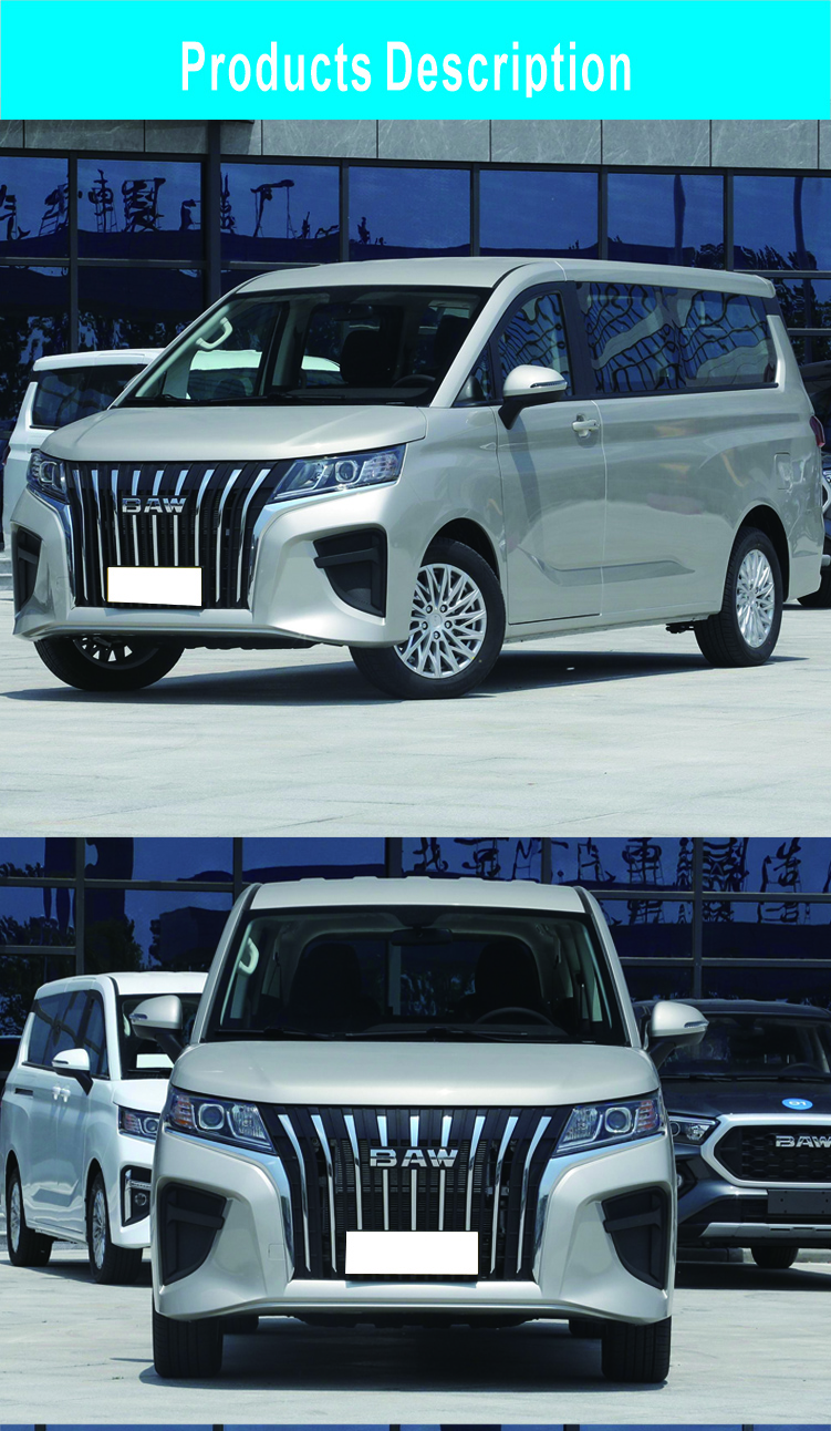 New 7 Seater Electric MPV Cars Automobile Baw M7 Auto Vehicle