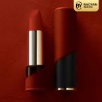 Natural Red Waterproof Lipstick Velvet Matte Carved Long Lasting