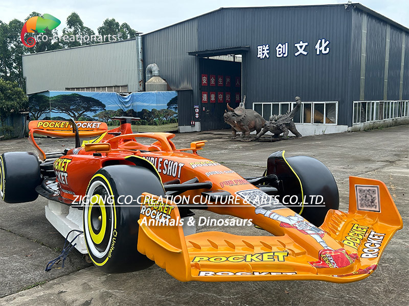 Customizable Realistic Color Fiberglass F1 Car Waterproof Sunproof Car Model