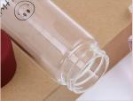 monolayer glass high boron silicon transparent water cup four colors size 22*5