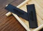 Printed Silicone Logo Jeans Leather Patches Custom For Clothing