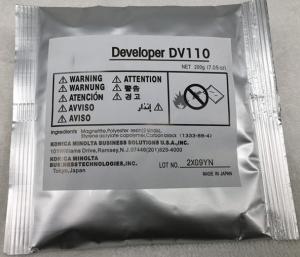Quality Konica Minolta Bizhub 211 Developer DV 110 Bags Black For Bizhub 162 163 220 wholesale