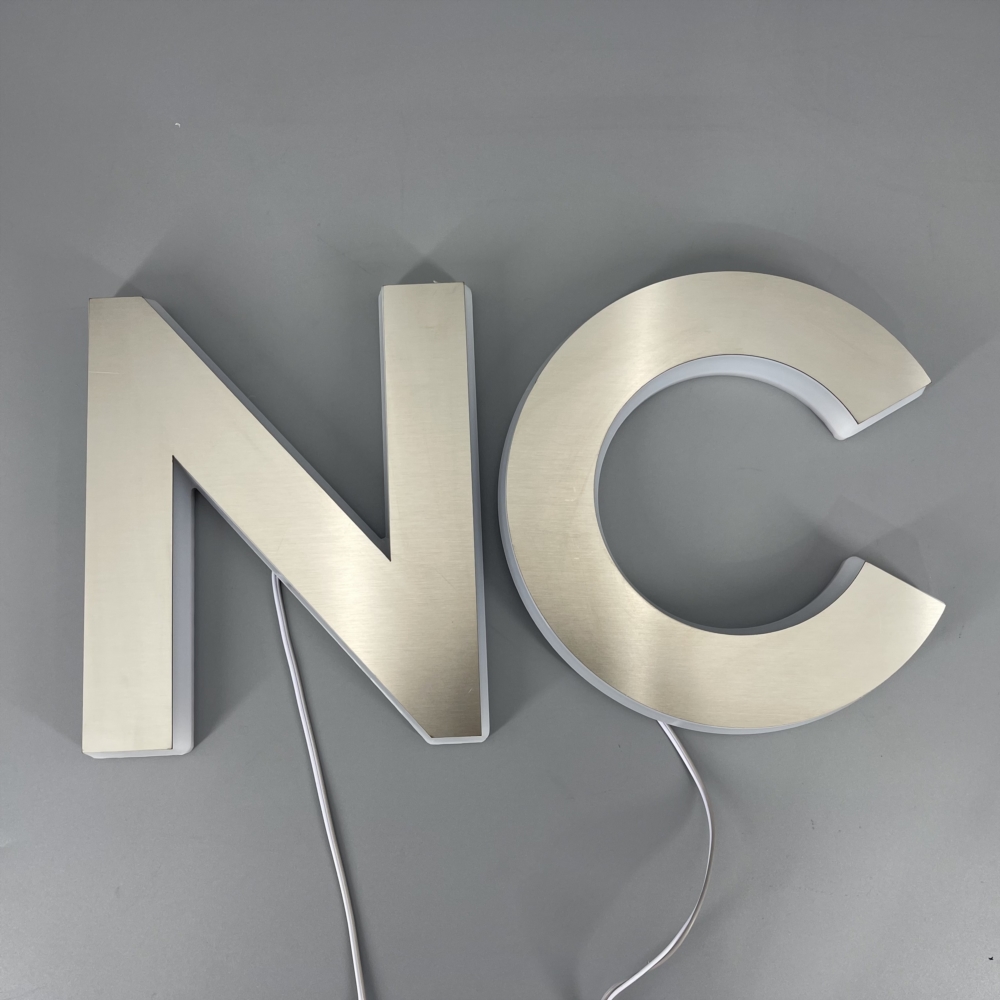 Luminous Characters Acrylic Advertising Sign Luminous Characters Advertising Board Metal Backlight Characters