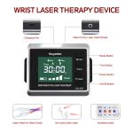 High Power 3.6W Laser Therapy Device Watch For Treating High Blood Pressure 1pc