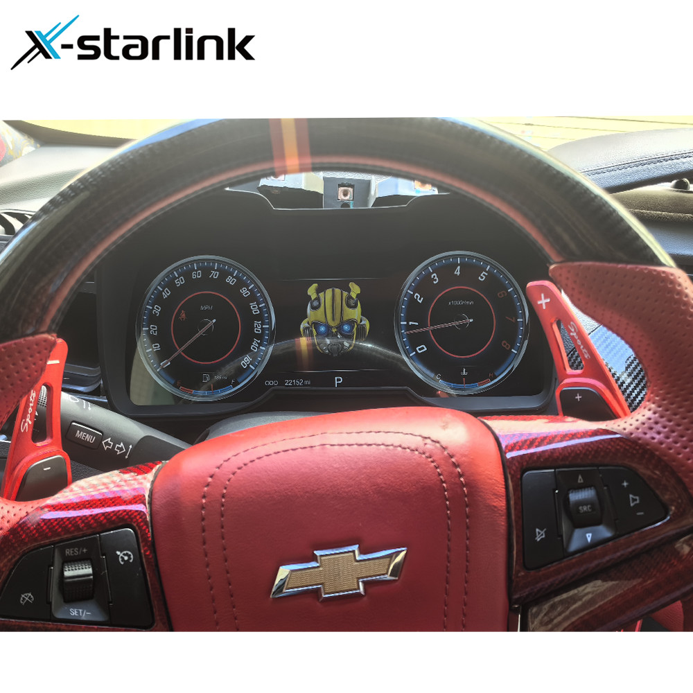 Chevrolet Camaro 2011-2014 LCD 12.3-inch Linux system dashboard digital cluster with CarPlay