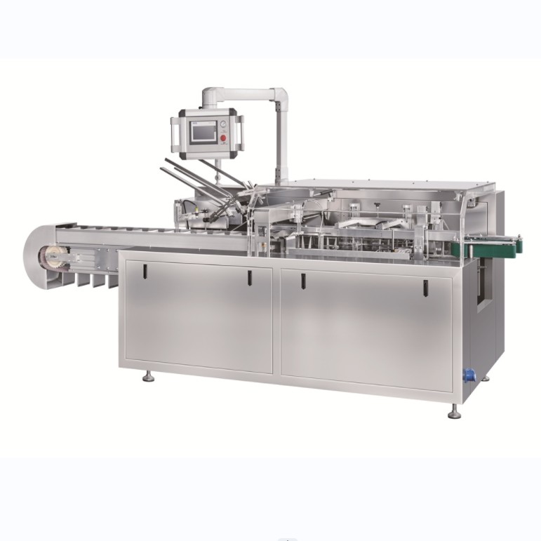Automatic Horizontal Tablet Pill Capsule Carton Box Packing Machinery Blister Board Plate Tray Cartoning Packing Machine