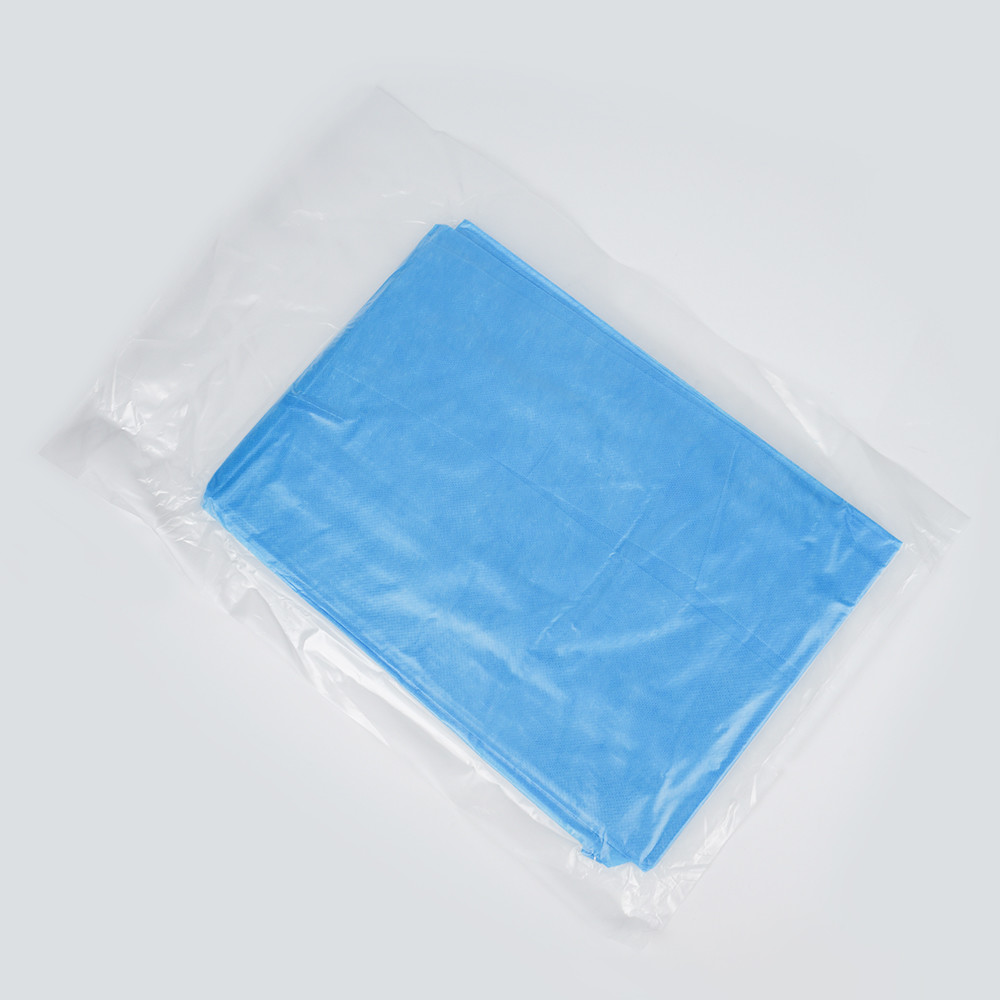 PE PP Non Woven Isolation Gown , Surgical Disposable Non Woven Visitor Medical Coat Aprons