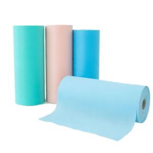 Quality Breathable SMS Spunbond Fabric SMS Non Woven Fabric Roll Packing wholesale