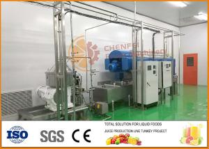 Quality SUS304 turnkey Beverage Blending line CFM-B2-06-10-17 Silver Color wholesale