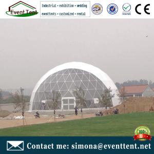 Quality Temporary insulated structure dome tent, soundproof dome tent camping glamping wholesale