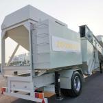 Stationary Continuous Asphalt Drum Mixers 40tph Mini Mobile Asphalt Mixing Plant