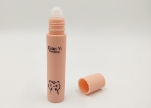 Quality Cosmetic Roller Ball Empty Lip Gloss Tubes 3.5g Screw Cap Sealing Type wholesale
