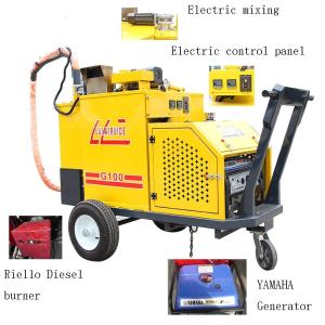 Quality Electric Mixing Pothole Repair Asphalt Diesel Sprayer Sealer Traction Type wholesale