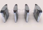 Disabled Pedestrians Direct Drive 316SS Flap Barrier Turnstile