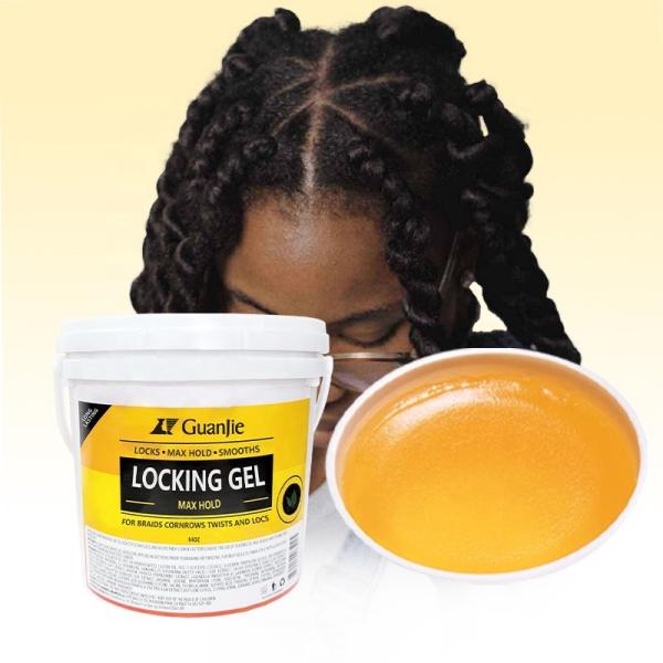 56oz Customized Label Big Size Braiding Gel Shine Jam For African Frizz Control