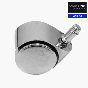 Quality 2 Inch Alloy Polished Office Chair Casters Medical Cart Wheel Replacement wholesale
