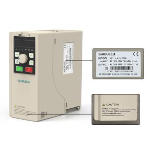 Quality 0.75KW 1HP VFD Variable Frequency Inverter For Three Phase Motor wholesale