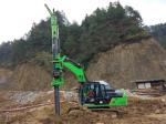 Hydraulic Pile Drilling Rig Machine KR50A Construction Works 30rmp