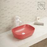 Good Straightness Counter Top Bathroom Sink Durable Not Deformed Basin Hand Wash