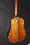 AAAA all solid koa wood guitar dreadnought body solid koa acoustic electric