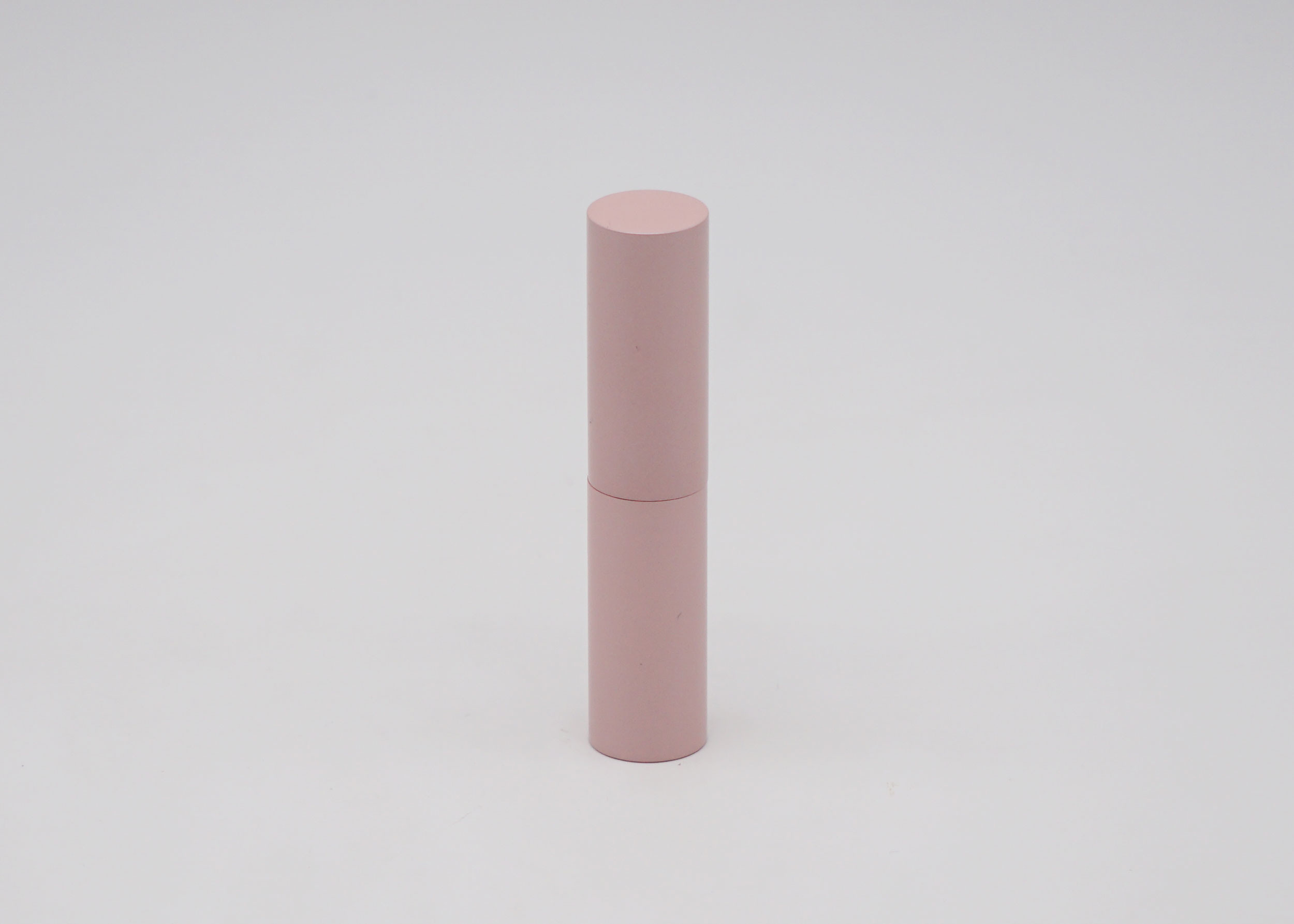 ISO9001 Pink Aluminum Lip Balm Containers color spraying surface
