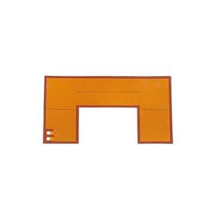 Quality Thickness 0.3mm 12V 200W Clear Amber Flexible Polyimide Heater wholesale