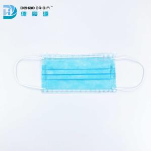 Quality Foldable Blue Breathable Disposable Face Masks wholesale